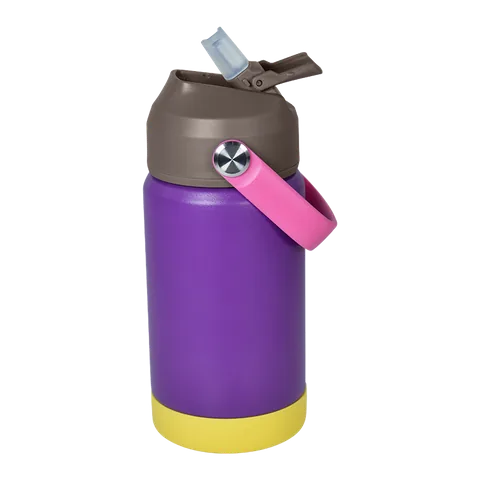 Kids Vacuum Bottle with Handle Straw, model KB0023