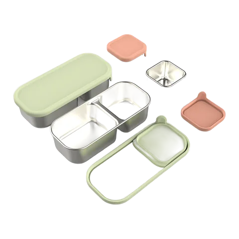 Stainless Steel Bento Box Set, model LB0010