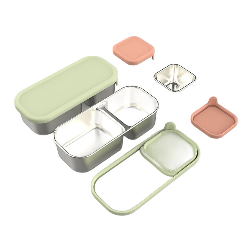 Stainless Steel Bento Box Set, model LB0010