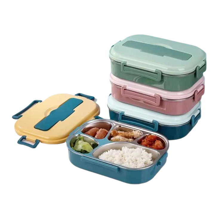 Stackable Stainless Steel Bento Box, model LB0011