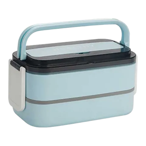 Two-Tier Lunch Box with Handle, model LB0012