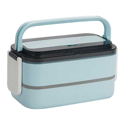 Two-Tier Lunch Box with Handle, model LB0012
