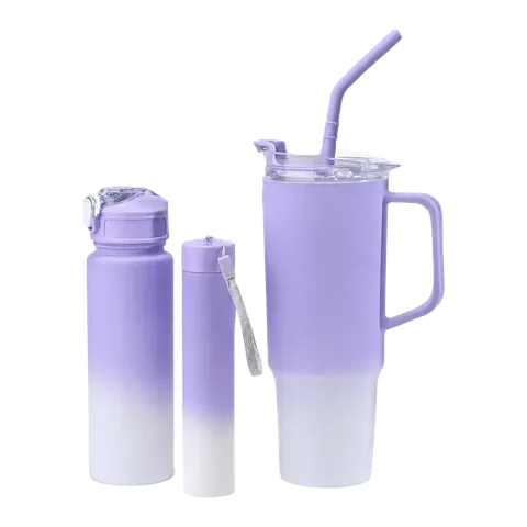 Tritan Fitness Bottle and Tumbler Set, model PWB0003