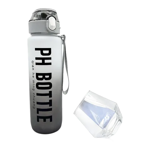 Plastic Sports Water Bottle with Accessory Lid, model PWB0008