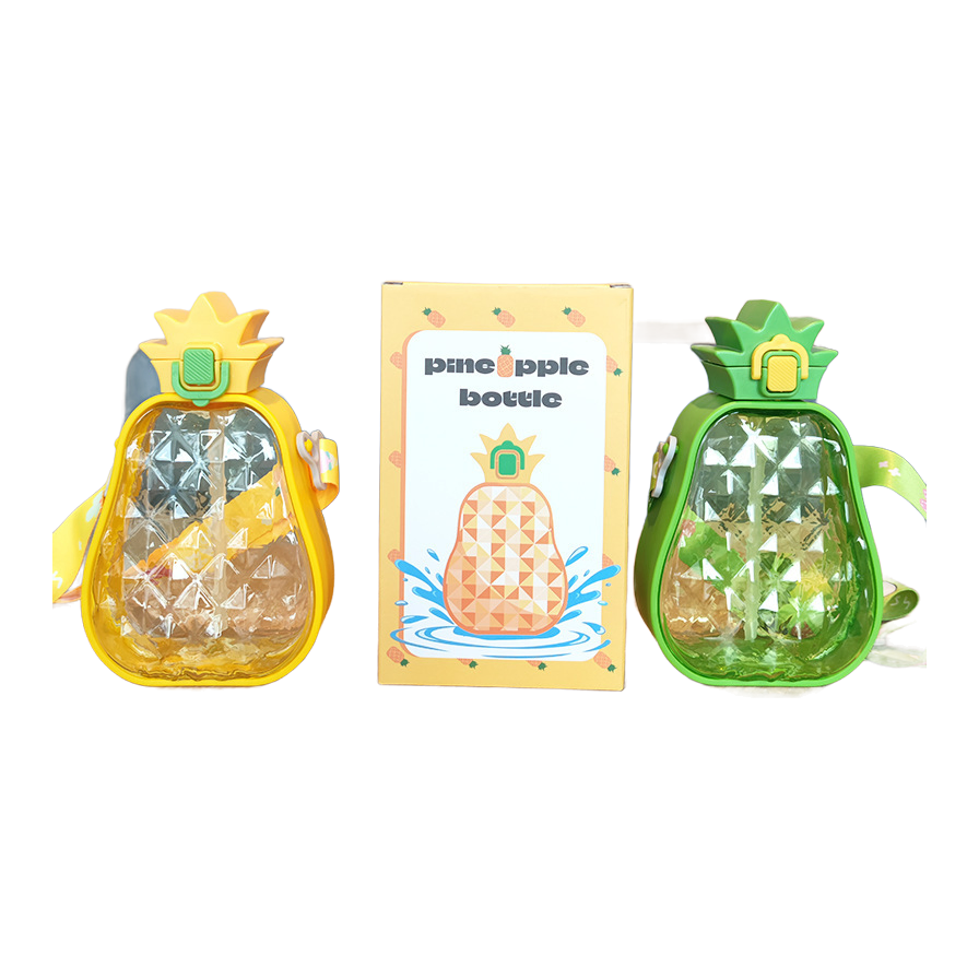 Pineapple Shape Kids Water Bottle, model PWB0030