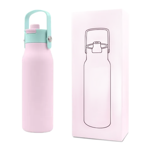 Stainless Steel Sport Flask with Handle, model VF0024